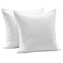 Rhys 400TC Cotton Sateen European Pillowcases (Set of 2)